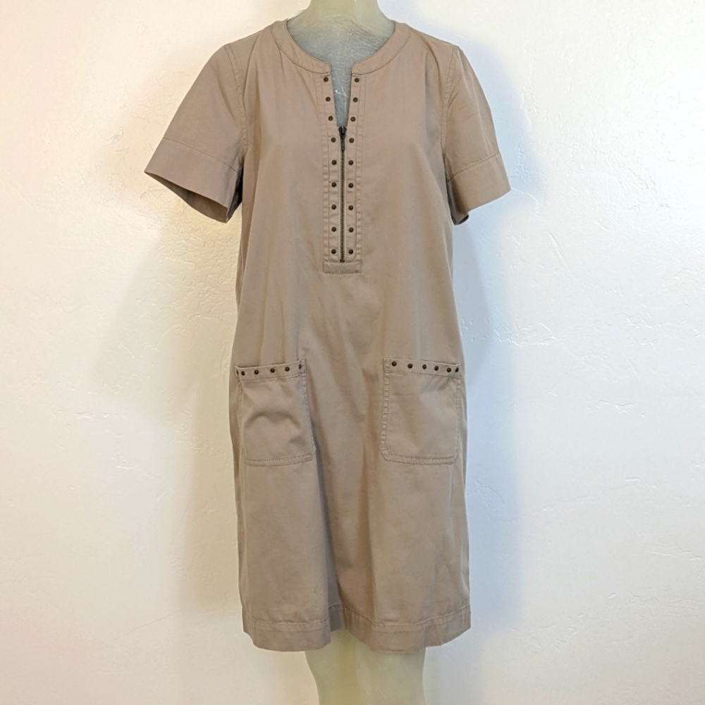 Gerard Deral Stylish Tan Dress